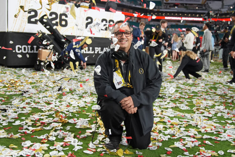 Meet the man behind the Super Bowl’s annual confetti blizzard